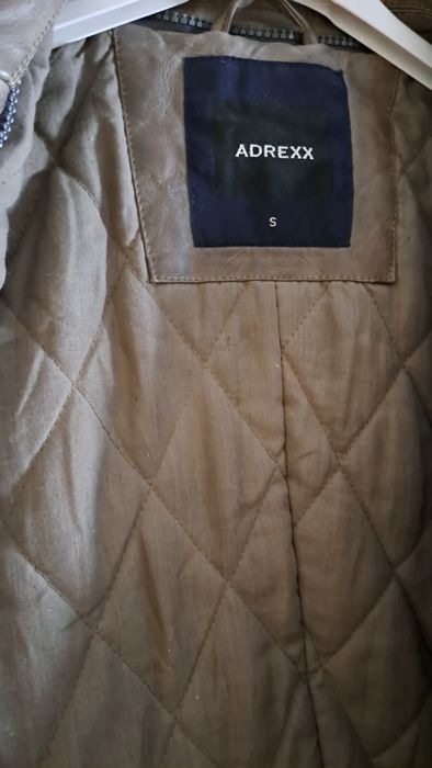 Мъжко яке, тип сако от екокожа с подплата