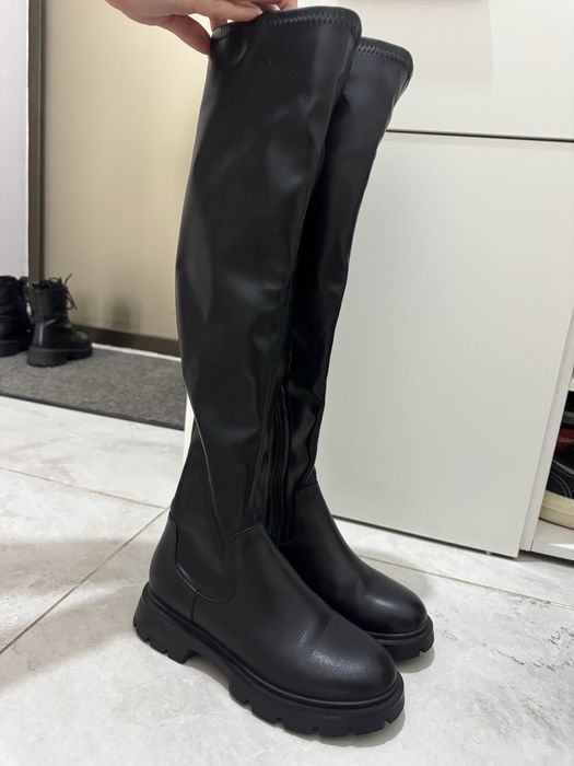 Продам ботфорды натуральная кожа