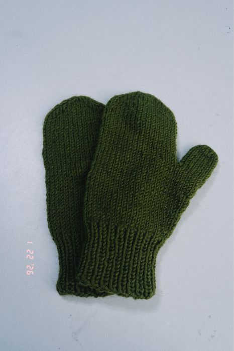 Варежки ручной работы