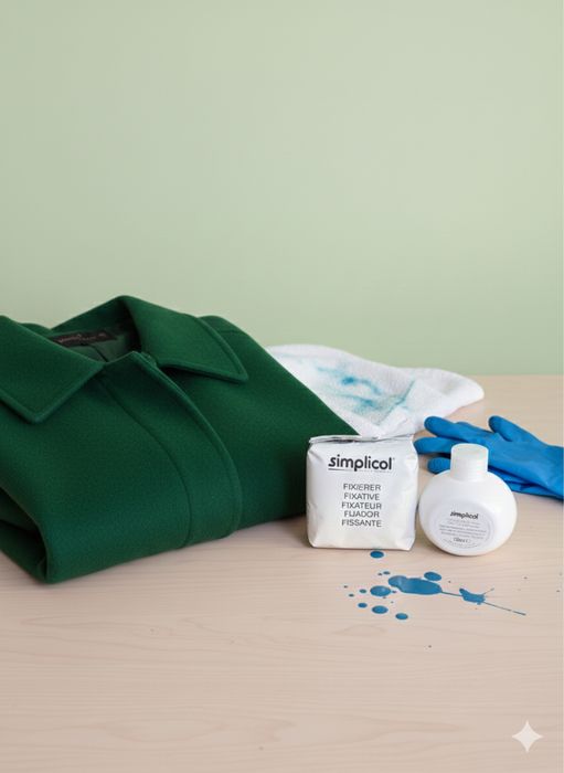 Vopsea haine Simplicol Intensiv - Culoare Forest Green (Verde Pădure)