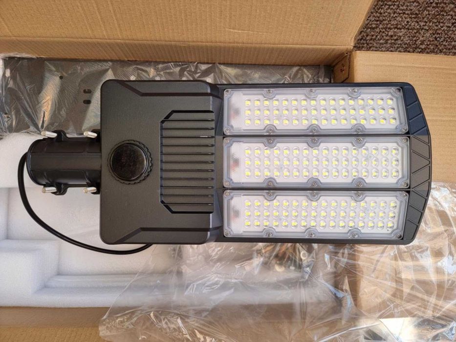 JAYNLT 8000W соларна лампа, 6500К от здрач до зори, с дистанционно