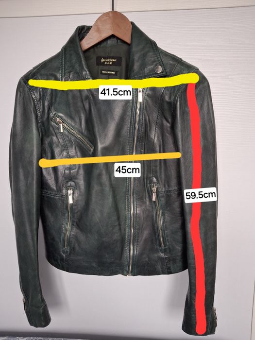 Geaca biker piele Stradivarius