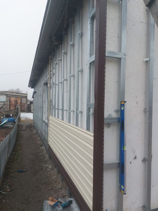 Обшивка фасада сайдингом