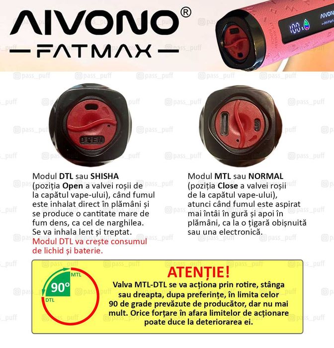 Vape / Shisha Aivono50k