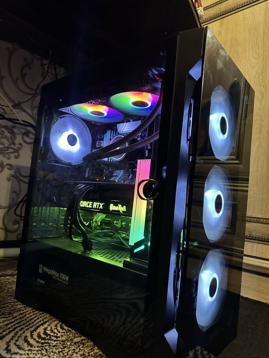 Игровой ПК i9-10900F RTX 3070 Ti GameRock 32GB RAM 1TB SSD + 1TB HDD