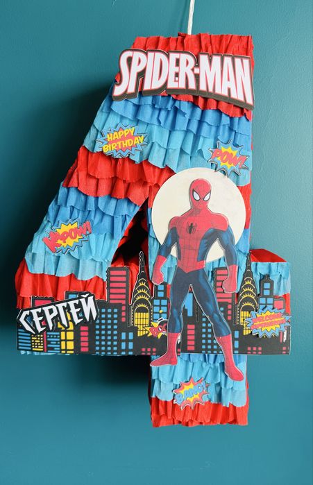 Пинята Спайдермен Спайдърмен Spiderman