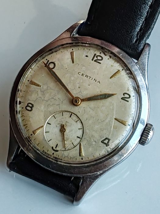 Ceas Certina Anii'40 - Oțel, 36 mm