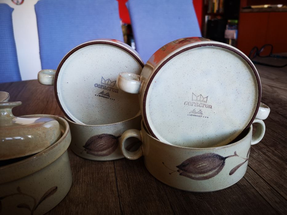 Винтиж керамичен сервиз Caracron Melitta Germany