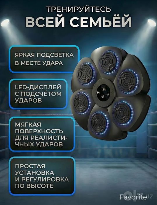 Боксерский тренажер с Bluetooth