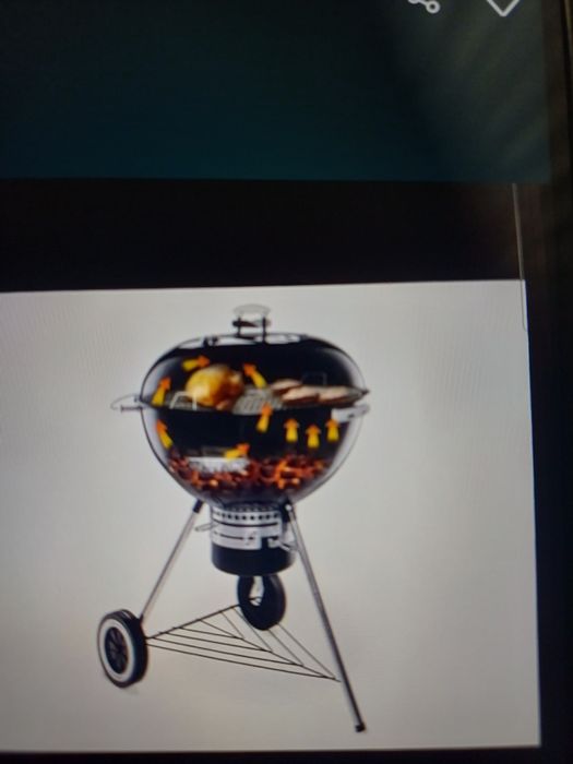 Продам новый угольный гриль WEBER.