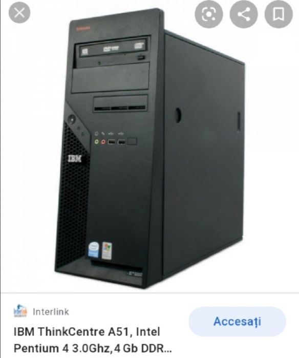 Monitoare VGA,  + Lenovo thintank p4