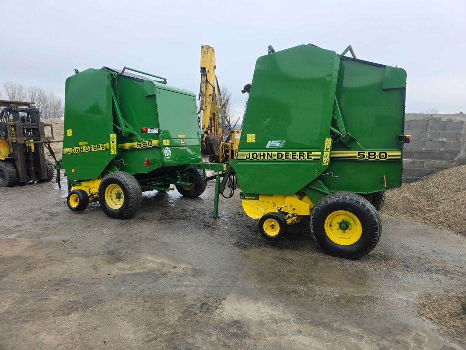 Presa de balotat John Deere, Rivierre Casalis, Massey Ferguson