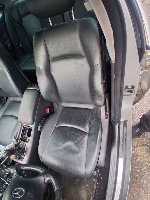 Кожен рекаро  салон с подгрев,памет надуване mercedes w203 седан