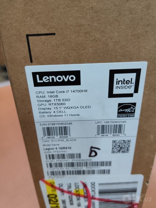 Lenovo Legion 5 15IRX10 (Eclipse Black)