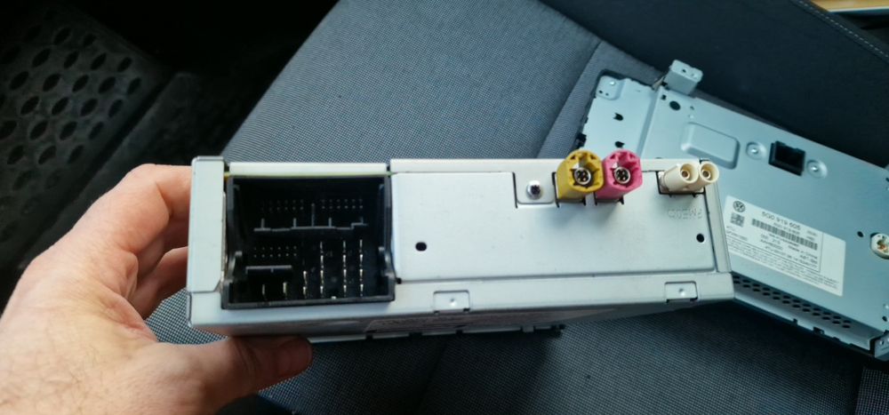 Mib Volkswagen Radio cd golf 7,multimedia original,bluetooth