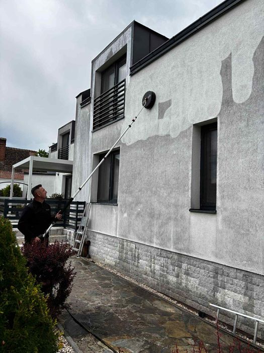 Curatare pavaj,spalare fatade terase pardoseli