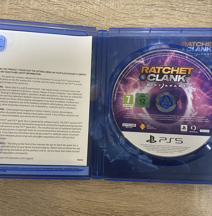 Игра Ratchet and Clank PS5