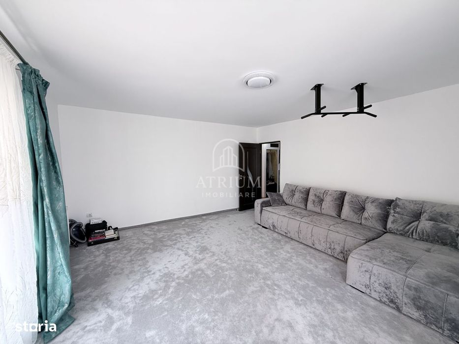 Apartament 3 camere la cheie, 58,5 mp utili cu balcon 7 mp, Floresti S