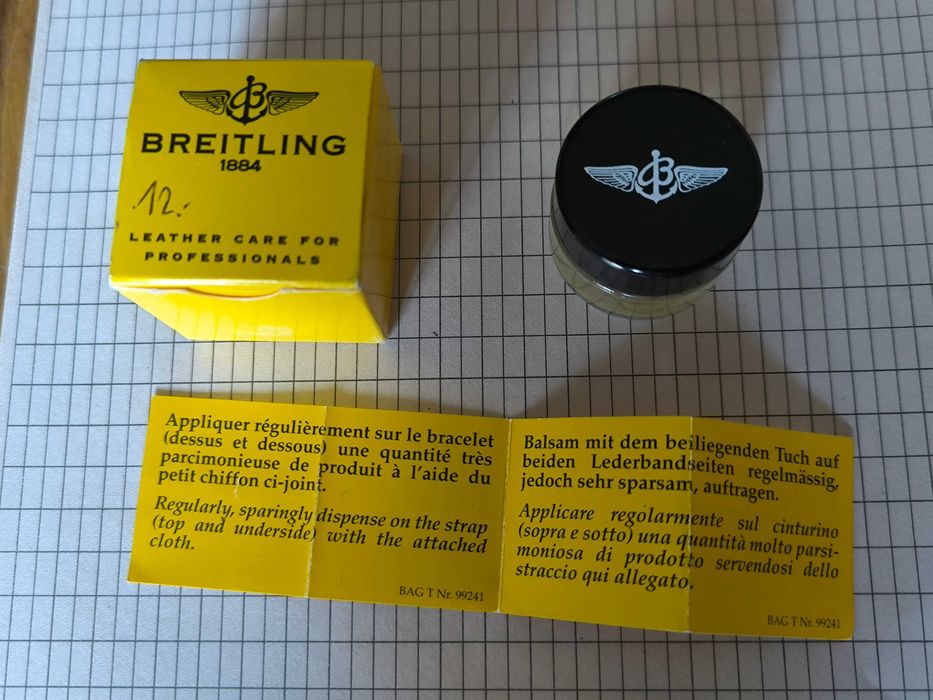 Breitling leather strap care kit
