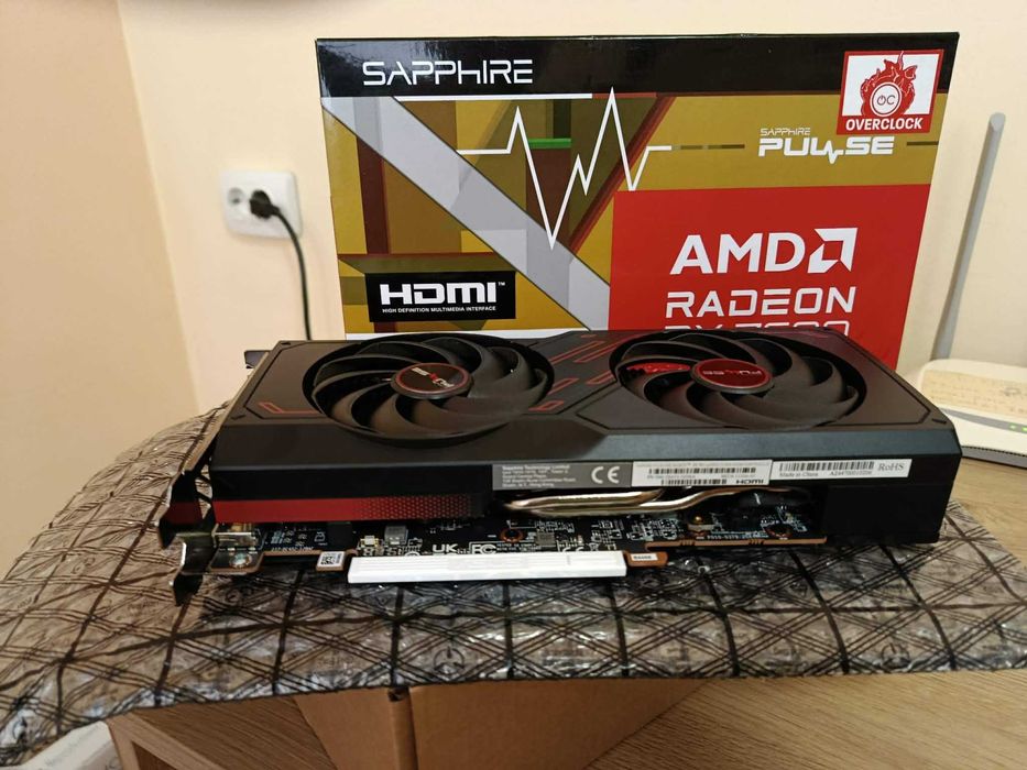 AMD RADEON RX 7600 Sapphire Pulse, 8 Gb