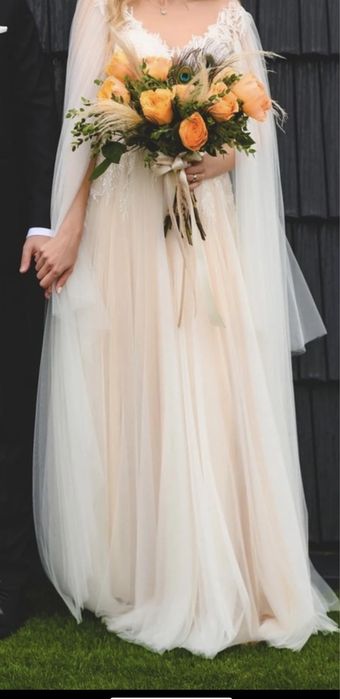 Rochie mireasa (voal cadou)