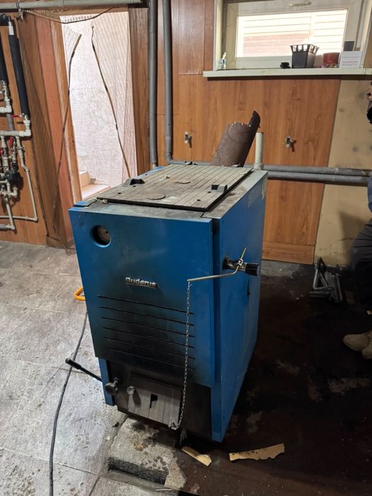 Продам печь на угле Buderus 32 кВт