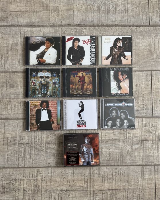 Pachet 10 cd-uri Michael Jackson/Rebbie Jackson/La Toya Jackson