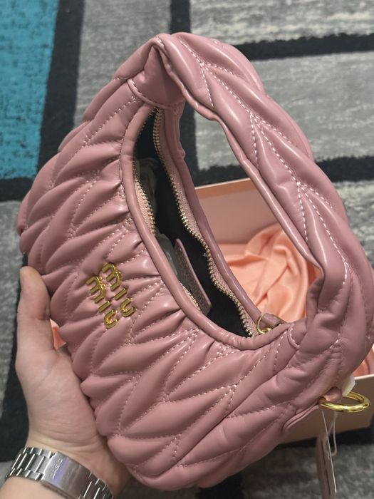 Geanta Handbag Miu Miu Roz Noua Fullbox