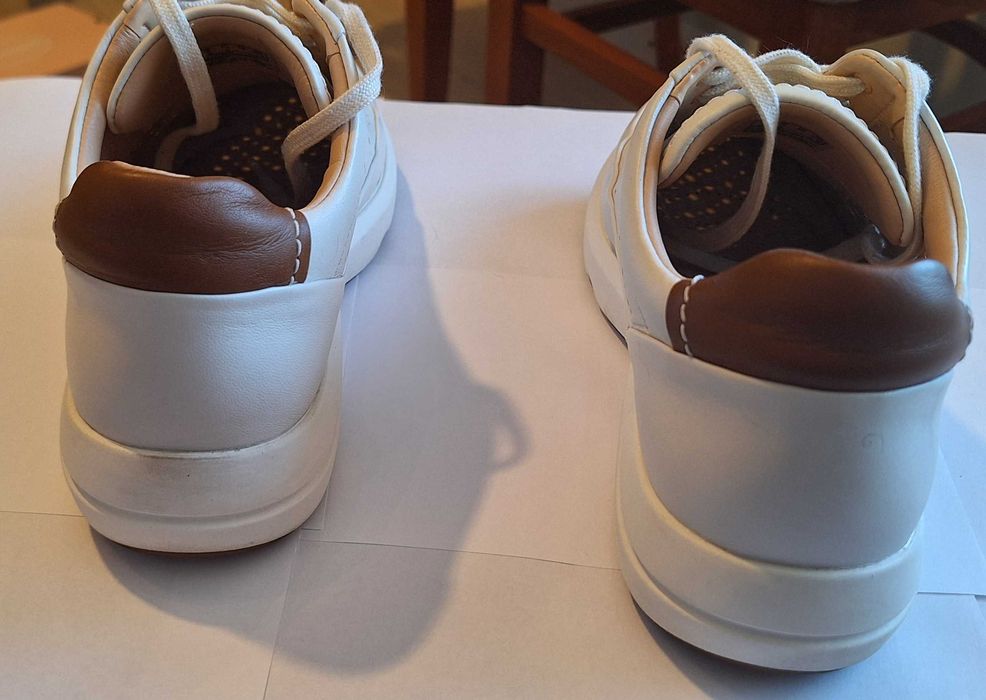 Дамски кожени летни обувки Clarks