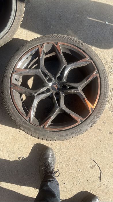 2 anvelope iarna Continental 255/35 R20 dot 2523 rulate 7000 km