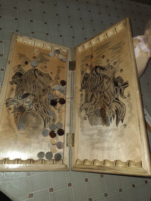 Продам нарды ручная работа