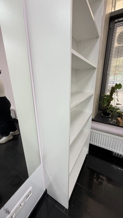 шкаф-стеллаж IKEA BILLY (БИЛЛИ) в белом цвете