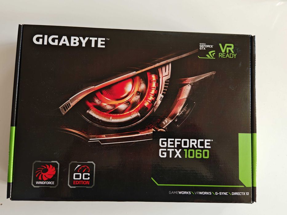 Видео карта GIGABYTE GeForce GTX 1060 Super 6GB