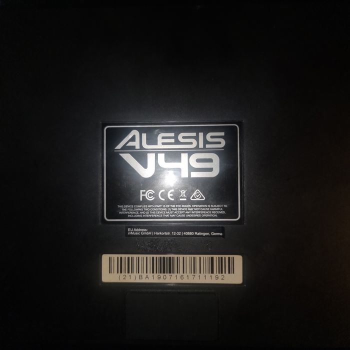 Alesis V49 MIDI Controller 49 clape FL Studio Ableton