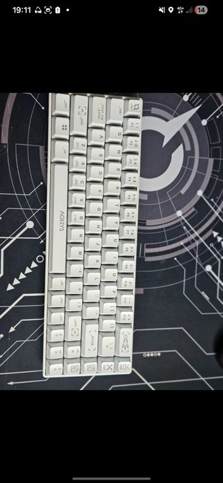 Tastatura aqirys mira 60% Alba