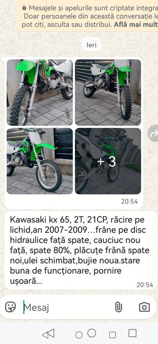 Motor  kavasaki (Cros)