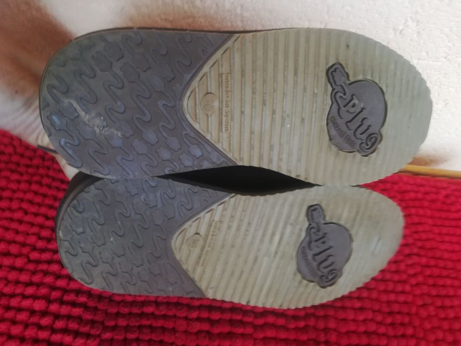 Mocasini piele nr 36 dama Plus