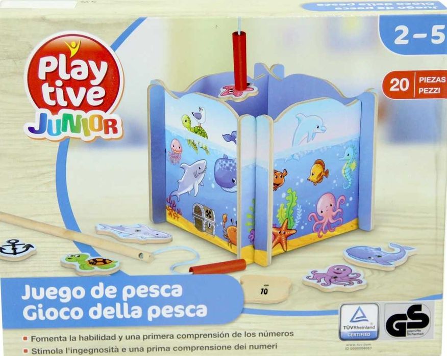 Joc de pescuit din lemn, Fishing game