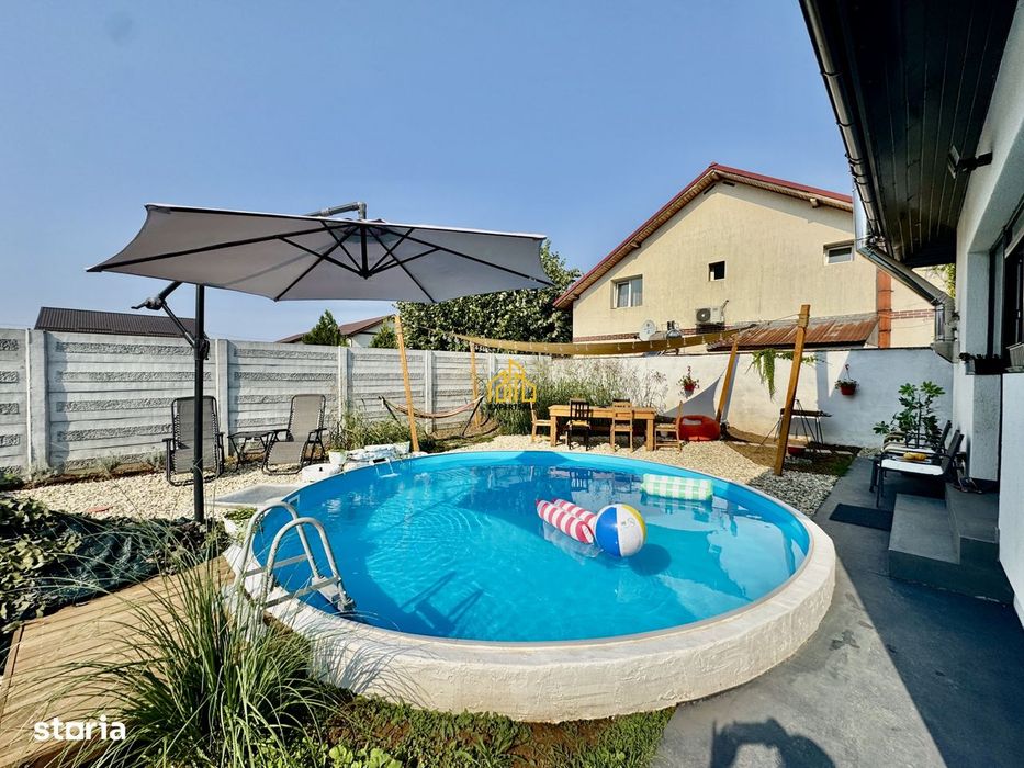 Casa Domnesti Central/ 4 Camere/Piscina