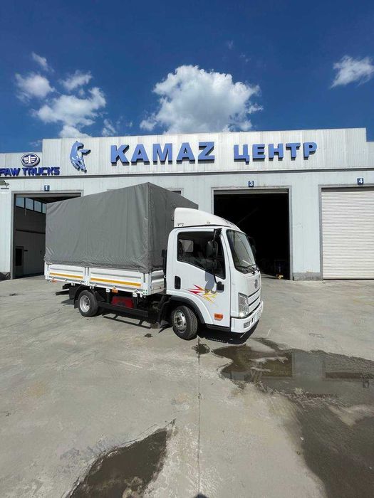 Автофургон бортовой с тентом FAW Tiger VR (15,2 м³), VUM1041