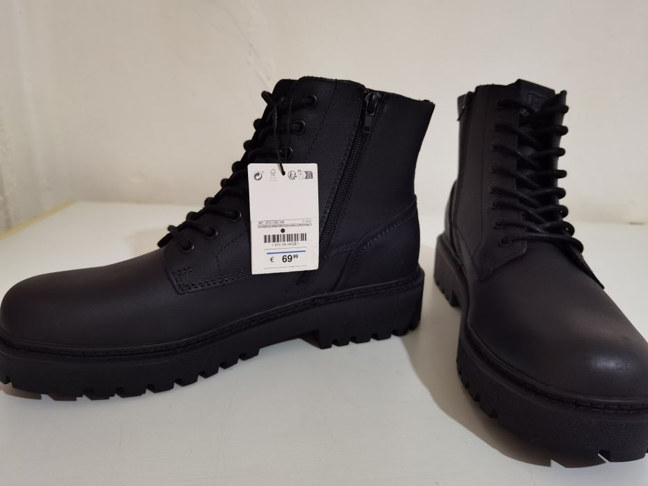 Botine din Piele Pull&bear