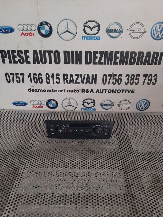 Panou Modul Comenzi Clima Ac Climatronic Bmw E90 E91 E92 E93 E87 E88 E81 E82 Cod 9220610