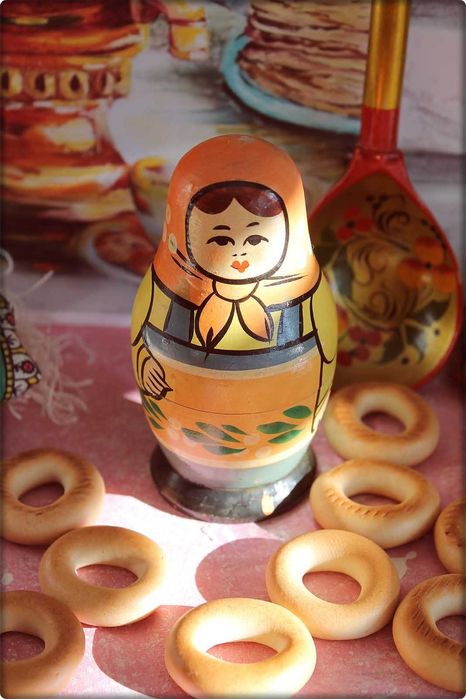 Матрьошки, руски лъжици