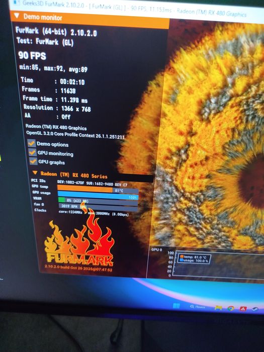 XFX AMD Radeon RX 480 8GB