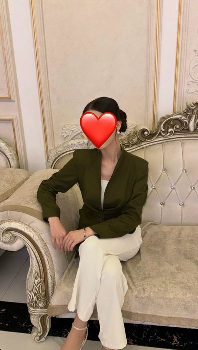 Пиджак хаки в идеальном состоянии