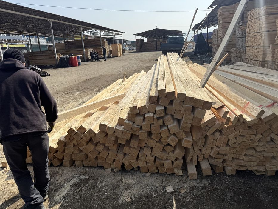 Брус для опалубки 90х90 зеленка россия