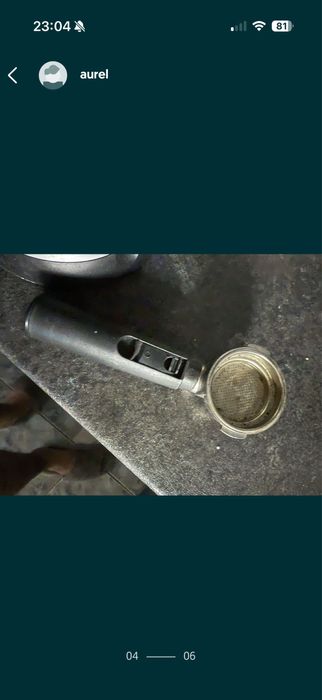 Expresor cafea macinata folosit foarte putin