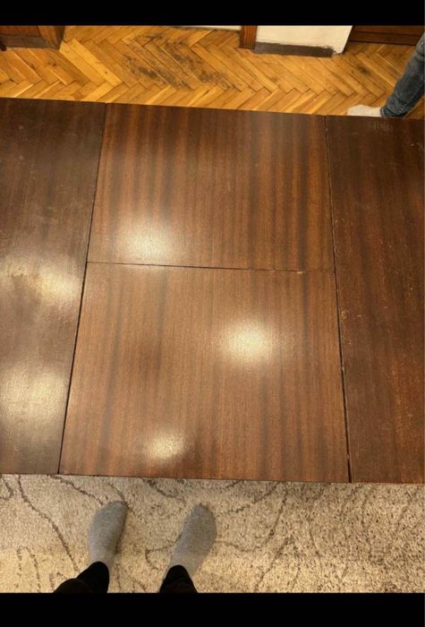 Маса масив - разтегателна