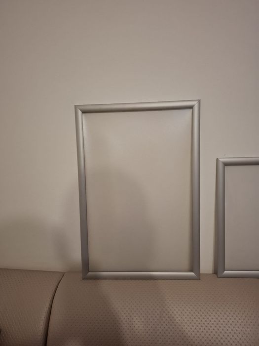 rama aliminiu pt poze puzzle postere afise 38x58cm culoare argintiu ma