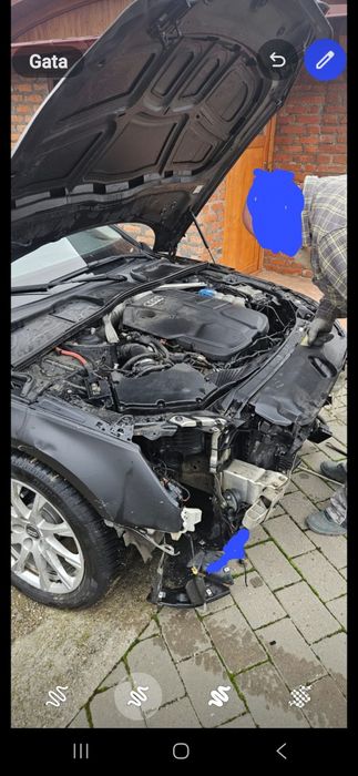 A4 quatrro 2016 196 cp  avariat